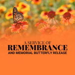 2026 A Service of Remembrance & Memorial Butterfly Release - logo